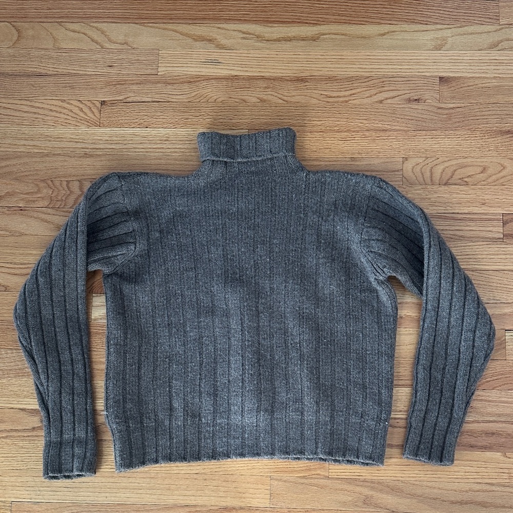 Vintage J. Crew wool turtleneck sweater